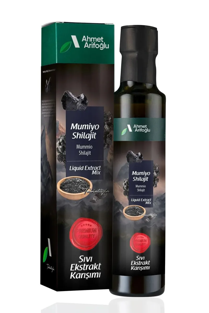 Ahmet Arifoğlu Mumiyo (Shilajit) Liquid Extract 225 ml - Arifoğlu
