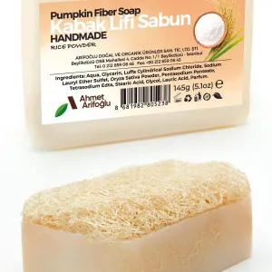 Ahmet Arifoğlu Natural Pumpkin Fiber Rice Essence Soap 145 g - Arifoğlu