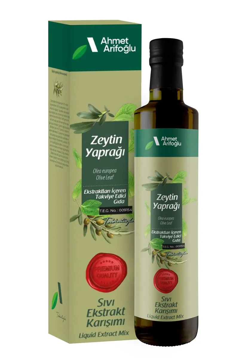 Ahmet Arifoğlu Olive Leaf Liquid Extract 225ml - Arifoğlu