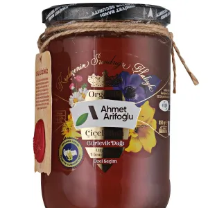 Ahmet Arifoğlu Organic Flower Honey - 850 g - Arifoğlu