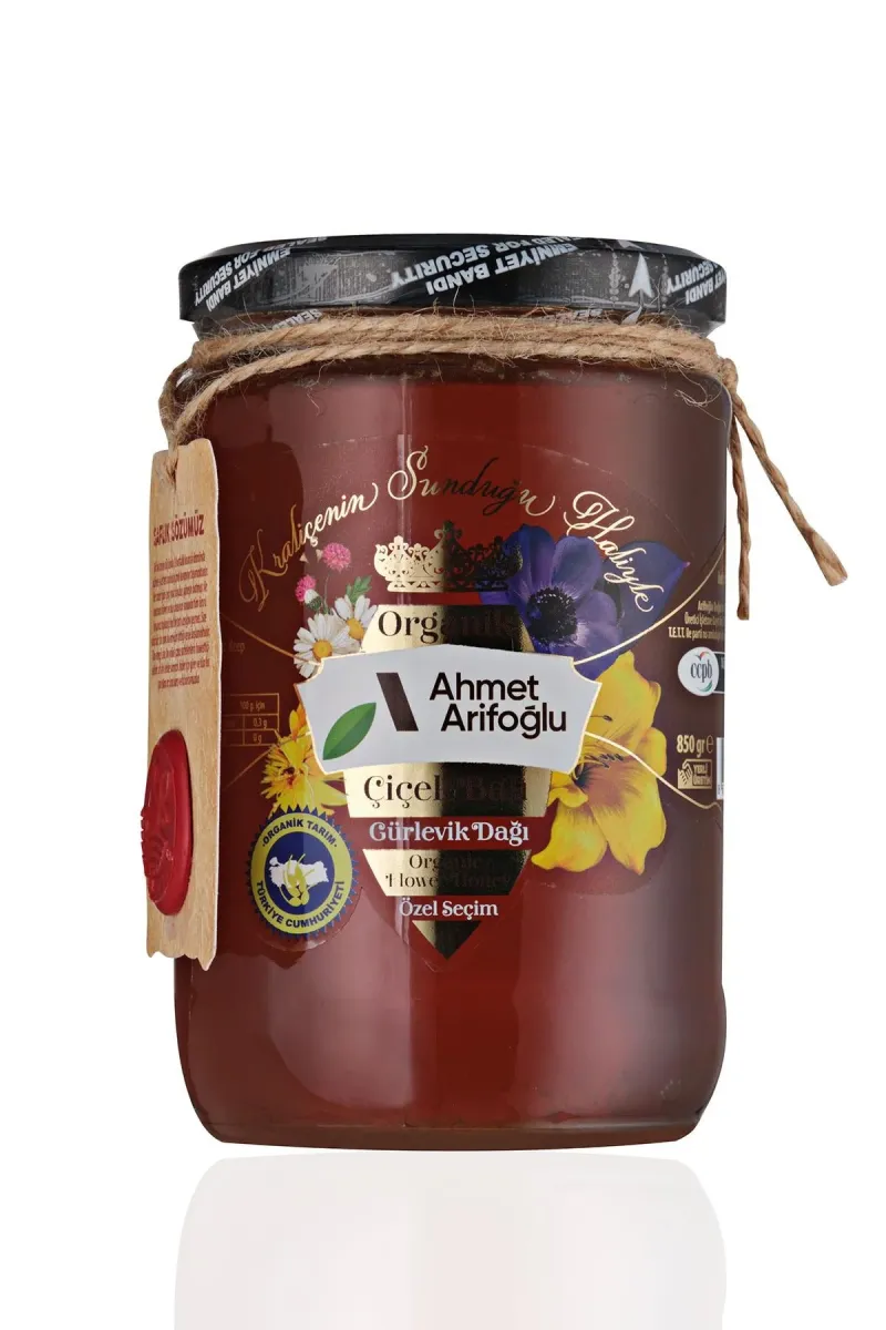 Ahmet Arifoğlu Organic Flower Honey - 850 g - Arifoğlu