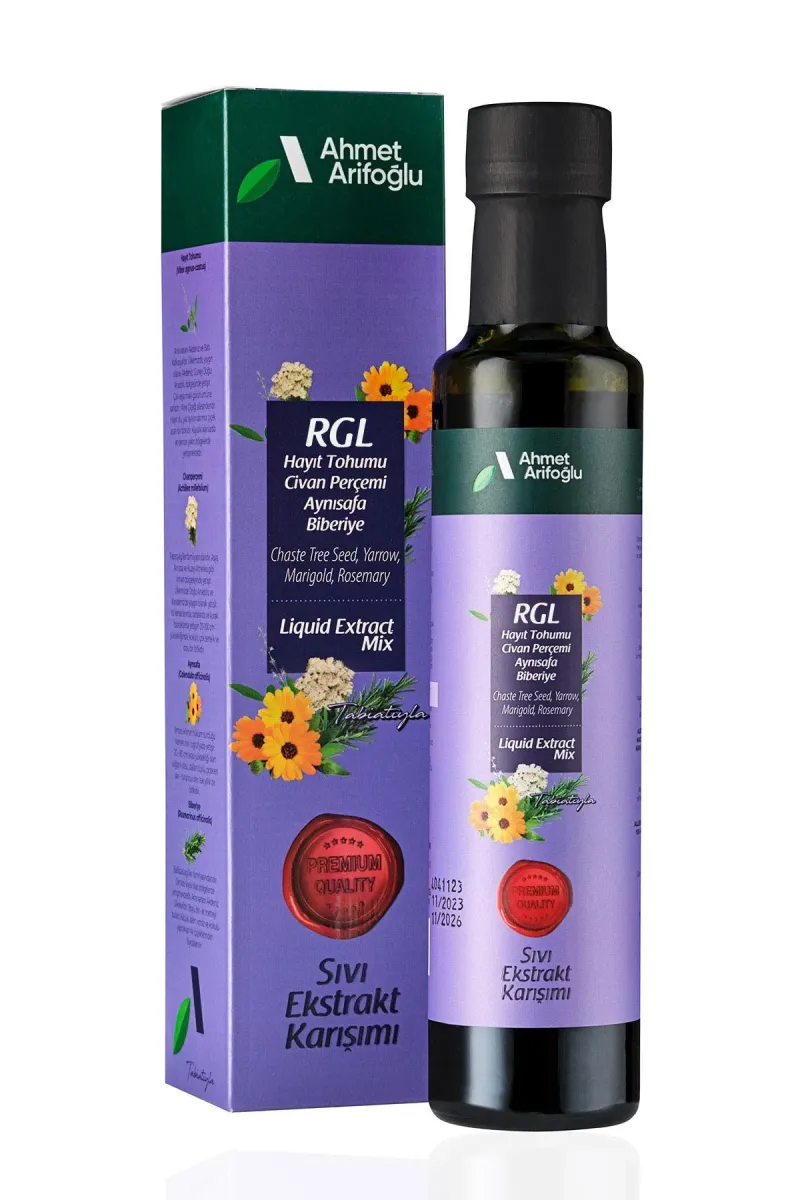 Ahmet Arifoğlu RGL (Yarrow-Vitex Seed-Calendula-Rosemary) Extract 225 ml - Arifoğlu