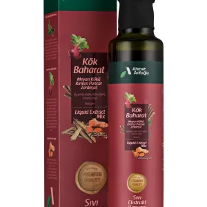Ahmet Arifoğlu Root Spice (Licorice Root-Red Beet-Turmeric) Liquid Extract 225 ml - Arifoğlu