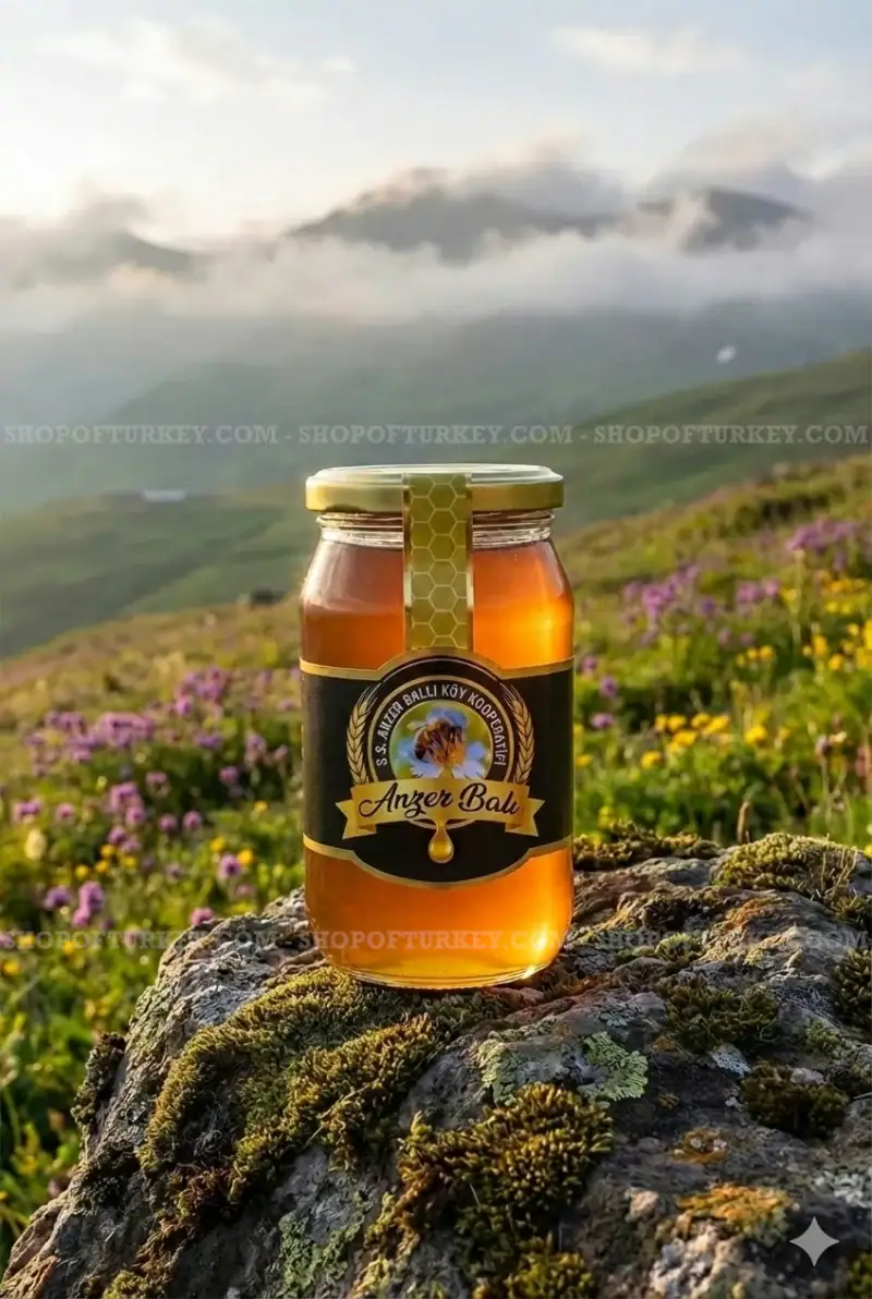 Original Anzer Honey (2025–2026 Harvest) – Geographically Indicated Turkish Anzer Honey