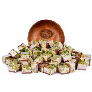 Apricot Nougat Halva (Rice with Pistachios) 250 g - Malatya Pazarı