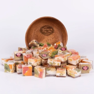 Apricot Nougat Halva (Tropical Fruit) 250 g - Malatya Pazarı