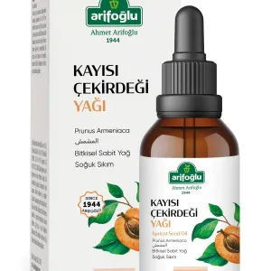 Arifoğlu 100% Pure and Natural Apricot Kernel Oil 50 ml - Arifoğlu