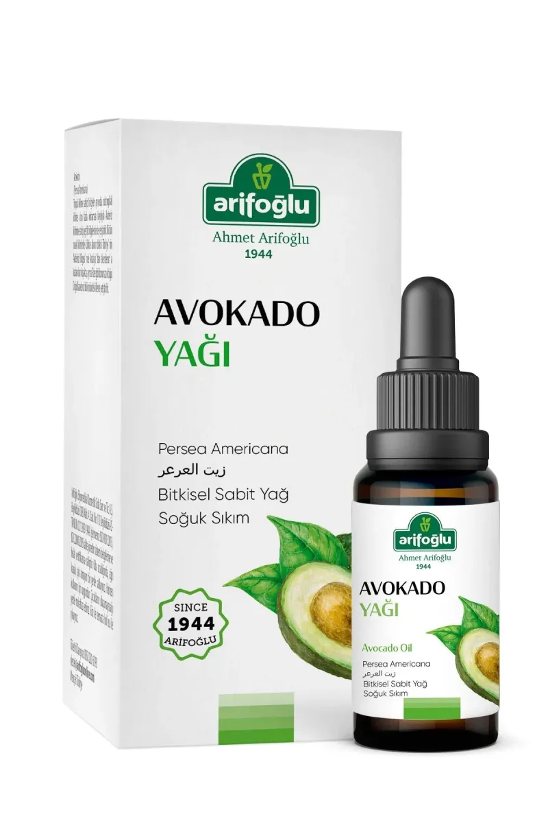 Arifoğlu 100% Pure and Natural Avocado Oil 10 ml - Arifoğlu