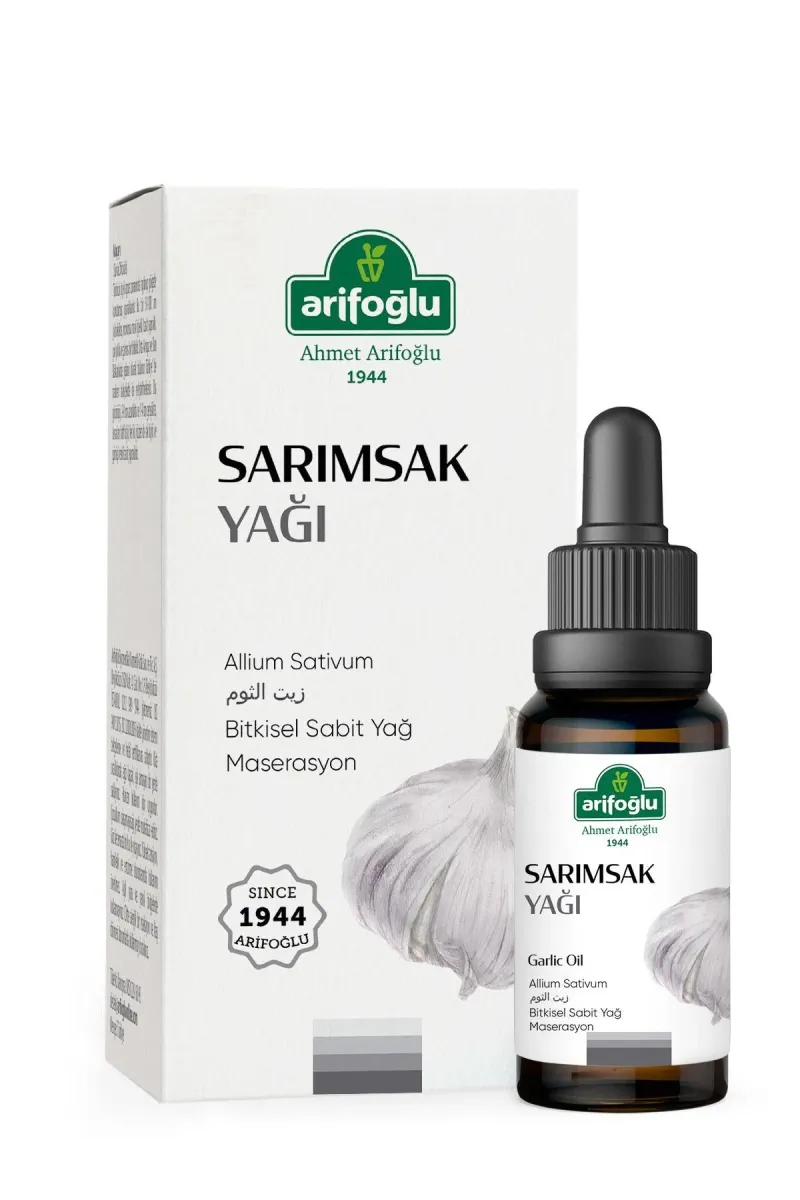 Arifoğlu 100% Pure and Natural Garlic Oil 10 ml - Arifoğlu