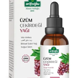 Arifoğlu 100% Pure and Natural Grape Seed Oil 50 ml - Arifoğlu