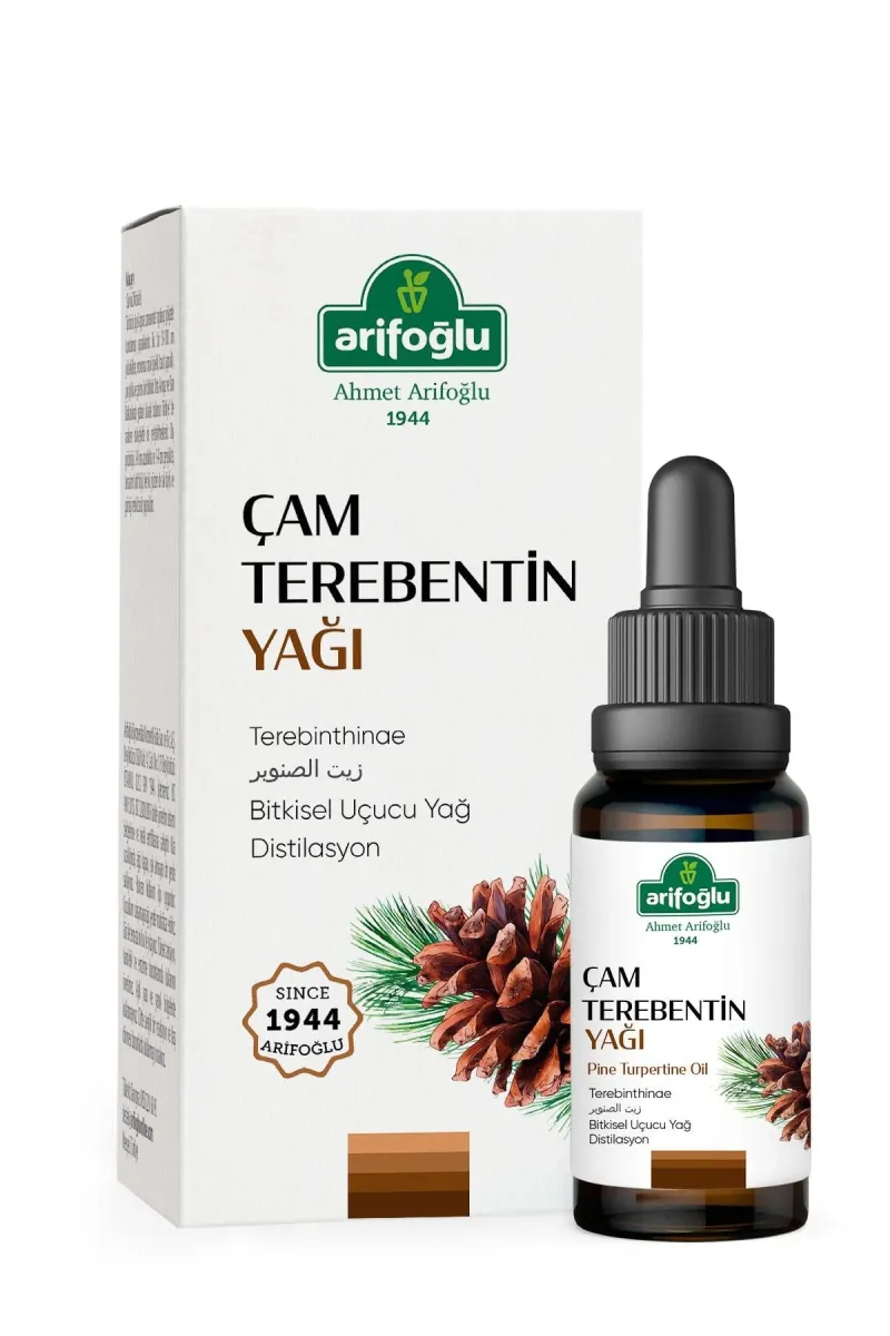 Arifoğlu 100% Pure and Natural Pine Turpentine Essential Oil 10 ml - Arifoğlu