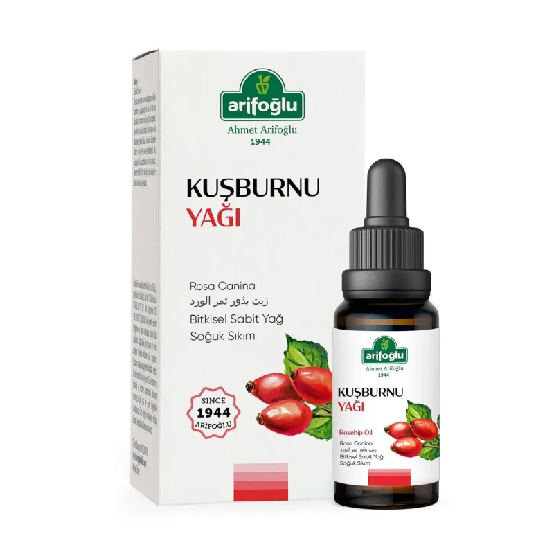 Arifoğlu 100% Pure and Natural Rosehip Oil 10 ml - Arifoğlu