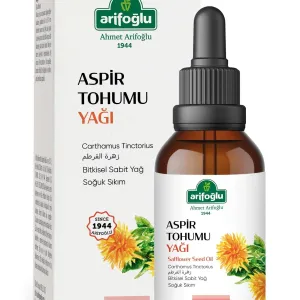 Arifoğlu 100% Pure and Natural Safflower Seed Oil 50 ml - Arifoğlu