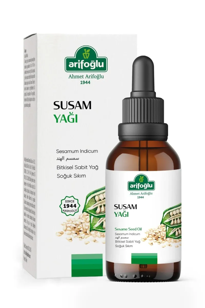 Arifoğlu 100% Pure and Natural Sesame Oil 50 ml - Arifoğlu