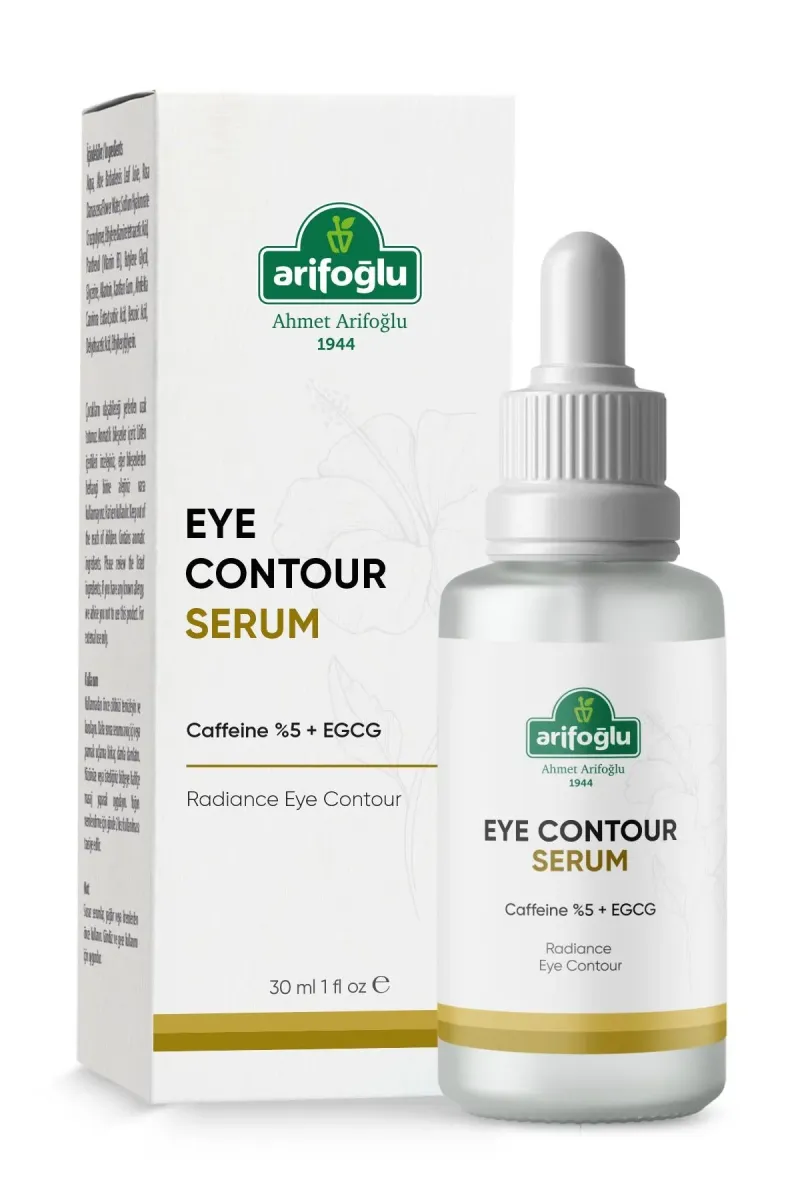 Arifoğlu Anti-Wrinkle, Dark Circle and Puffiness Reducing Illuminating Eye Serum 30 ml Caffeine%5+EGCG - Arifoğlu