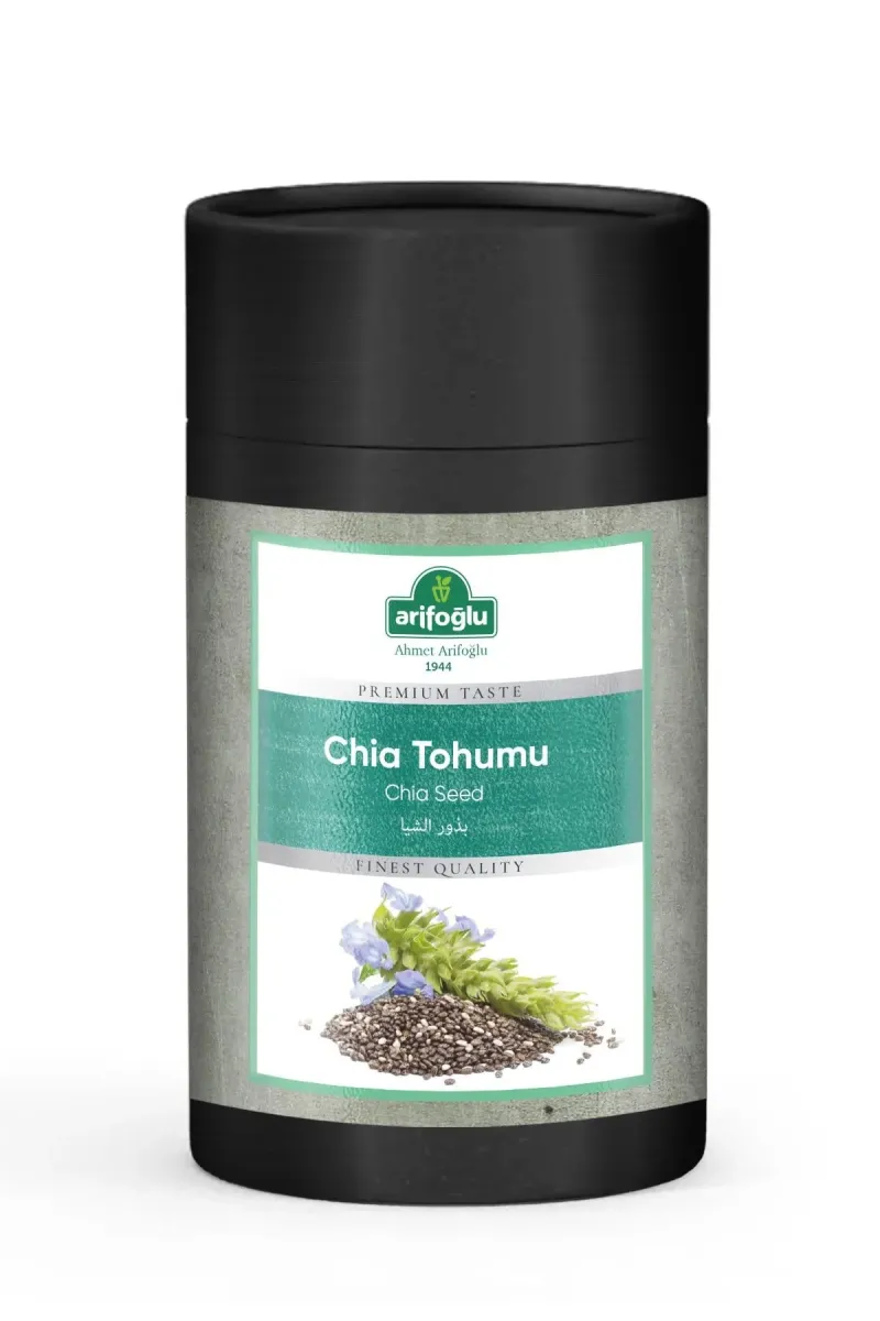 Arifoğlu Chia Seeds Cylinder Box 150g - Arifoğlu