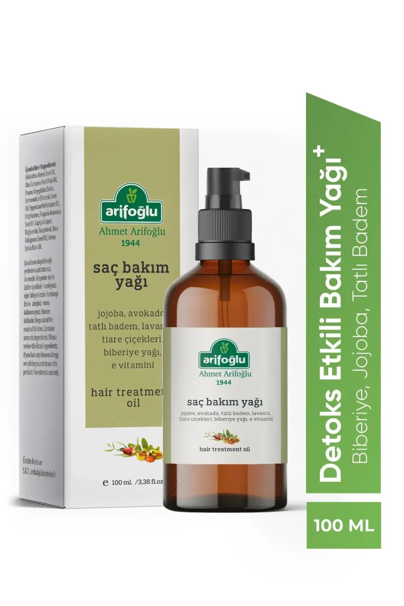 Arifoğlu Hair Care Oil 100ml (Detox Effect) - Arifoğlu