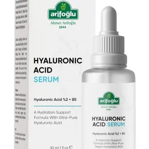 Arifoğlu Hyaluronic Acid Serum 30 ml (Moisturizing Revitalizing Plumping) Hyaluronic Acid %2 + B5 - Arifoğlu