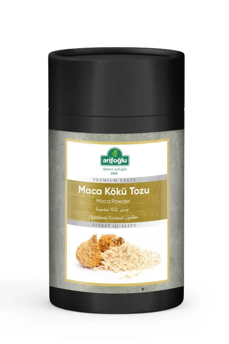 Arifoğlu Maca Root Powder Ground Cylinder Box 75g - Arifoğlu
