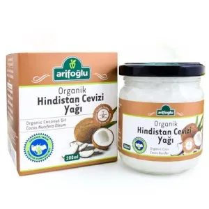 Arifoğlu Organic Coconut Oil 200ml - Arifoğlu
