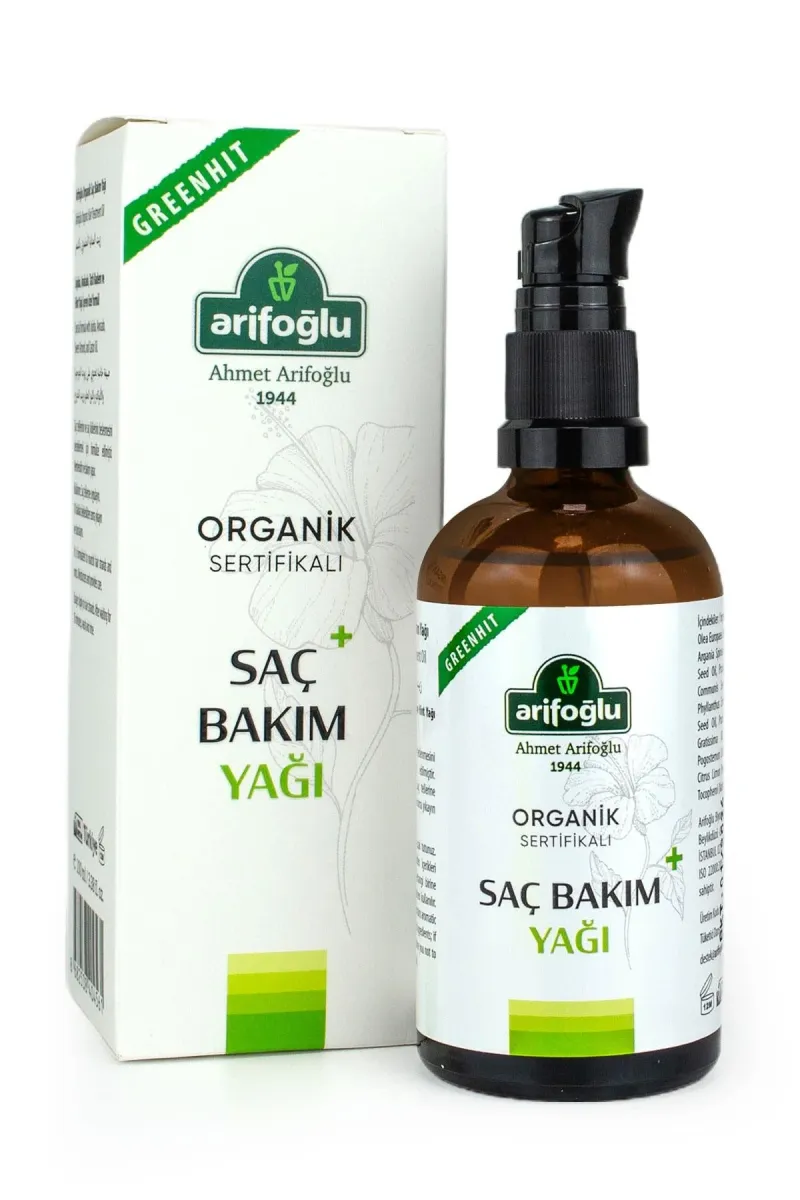 Arifoğlu Organic Hair Care Oil 100ml - Arifoğlu
