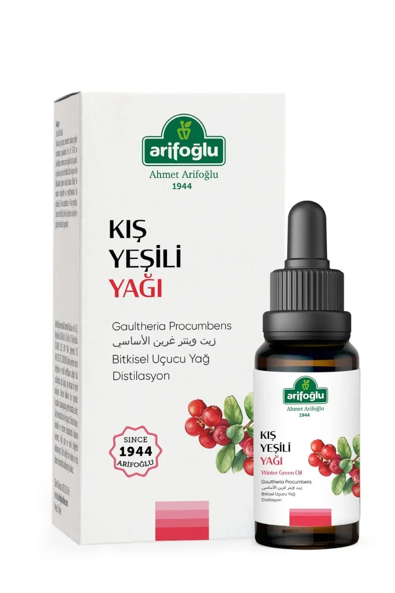 Arifoğlu Pure Wintergreen Oil 10 ml - Arifoğlu