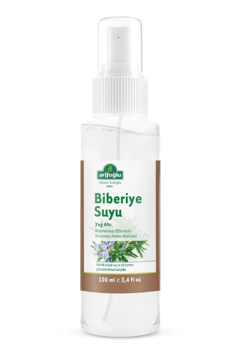 Arifoğlu Rosemary Water (Hydrosol) Spray 100 ml - Arifoğlu