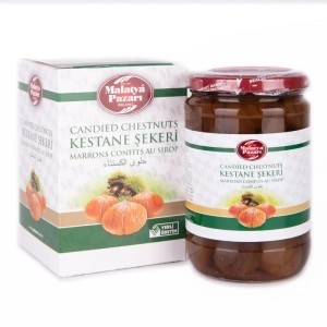 Chestnut Candy Jar 800 Grams - Malatya Pazarı
