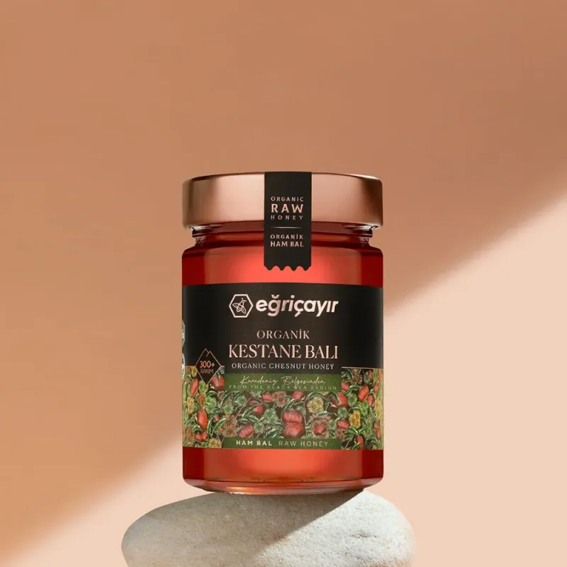 Chestnut Honey, Organic Certified 450g - Eğriçayır