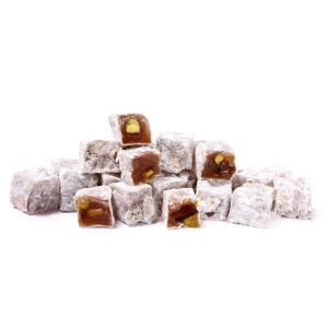 Double Roasted Double Turkish Delight 250 g - Malatya Pazarı