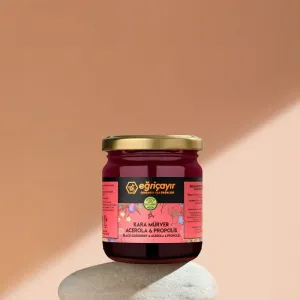 Elderberry + Acerola + Propolis + Raw Honey 225 g - Eğriçayır