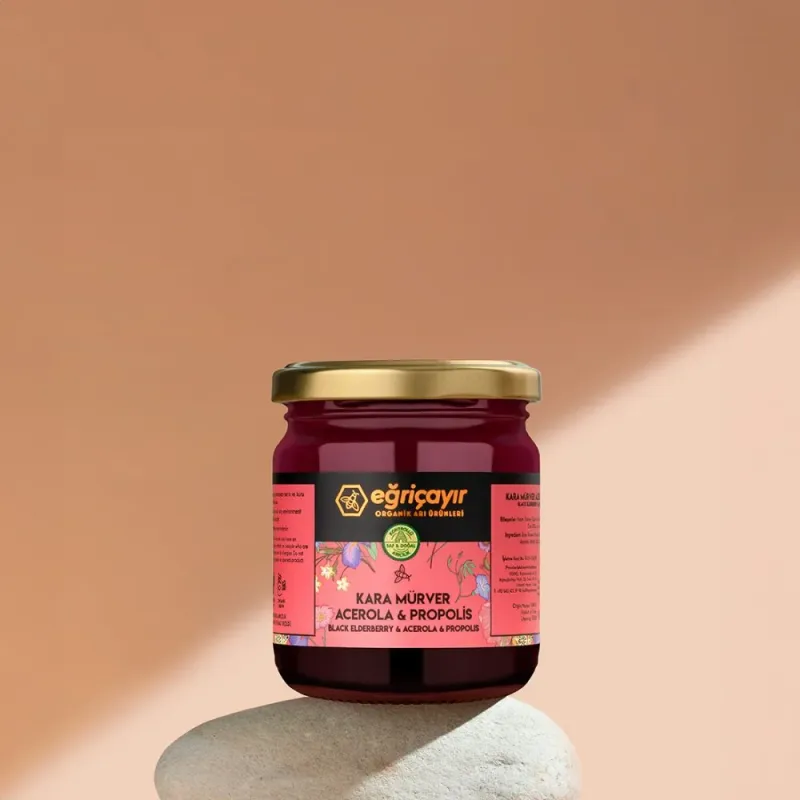 Elderberry + Acerola + Propolis + Raw Honey 225 g - Eğriçayır