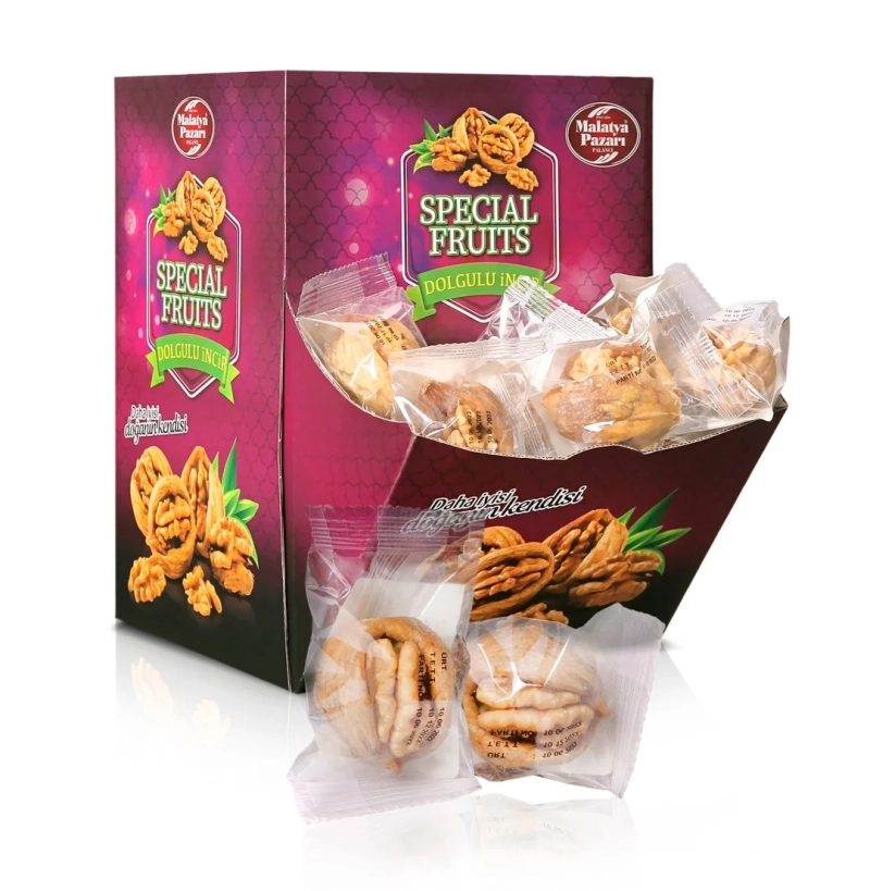Fig-Filled Single Box (50 Pieces) - Malatya Pazarı