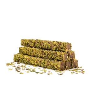 File Pistachio Honey Flavored Turkish Delight Roll 500 g - Malatya Pazarı