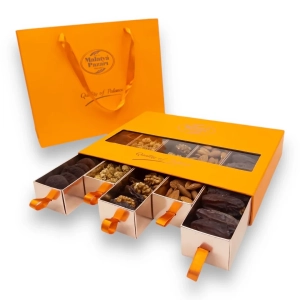 Five-Compartment Dried Fruit Mix 730 g - Malatya Pazarı