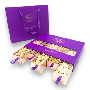 Five-Compartment Nut Box 740 g - Malatya Pazarı