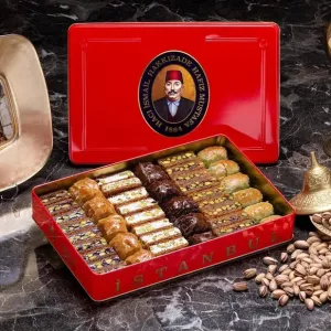 HM 1864 Mixed Delight and Baklava (L Box) - Hafız Mustafa