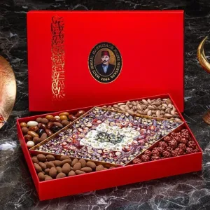 HM 1864 Premium Mixed Delight, Dragee & Pistachio (Shelled) - Hafız Mustafa
