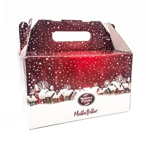 Happy New Year Nut Box - Malatya Pazarı