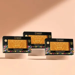 Karakovan Honeycomb Honey, Organic Certified TA16+ 3 x 700g - Eğriçayır