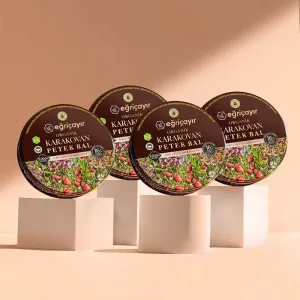 Karakovan Honeycomb Honey, Organic Certified TA16+ 4 x 1kg - Eğriçayır