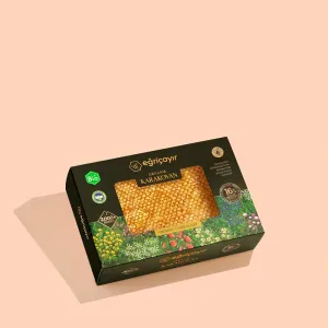 Karakovan Honeycomb Honey, Organic Certified TA16+ 400g - Eğriçayır