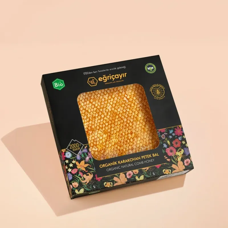 Karakovan Honeycomb, Organic Certified TA16+ 1.2kg - Eğriçayır