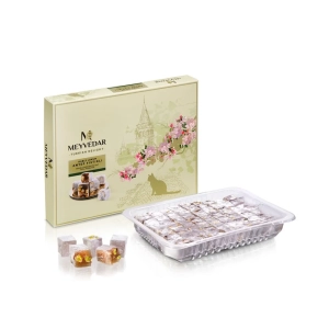 Meyvedar Double Pistachio Turkish Delight 400 Gr (Soft) - Malatya Pazarı