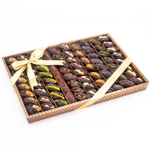 Mixed Date Stuffed Basket 2000 g - Malatya Pazarı