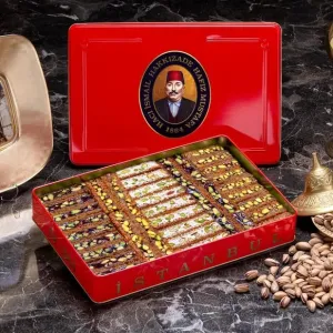 Mixed Ottoman Saray Kadayif (L Box) - Hafız Mustafa