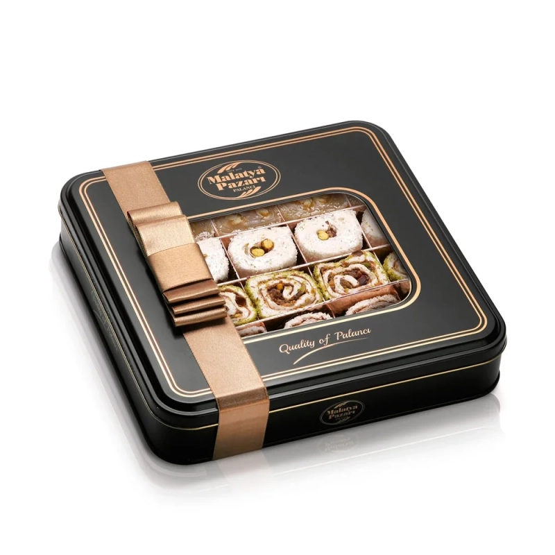 Mixed Rolled Turkish Delight 820 g - Malatya Pazarı