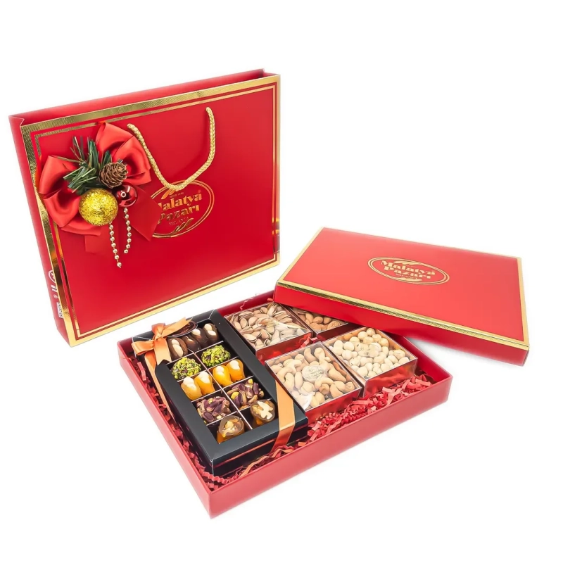 New Year Red Premium Box - Malatya Pazarı