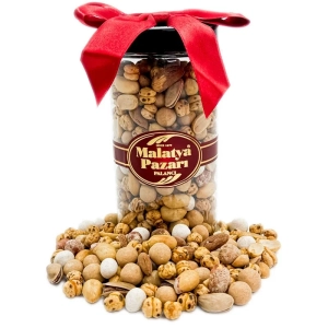 New Year's Mixed Nuts Jar 250 g - Malatya Pazarı