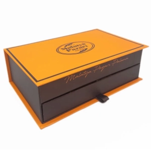 Orange 2-Drawer Box Special Turkish Delight 1350 g - Malatya Pazarı